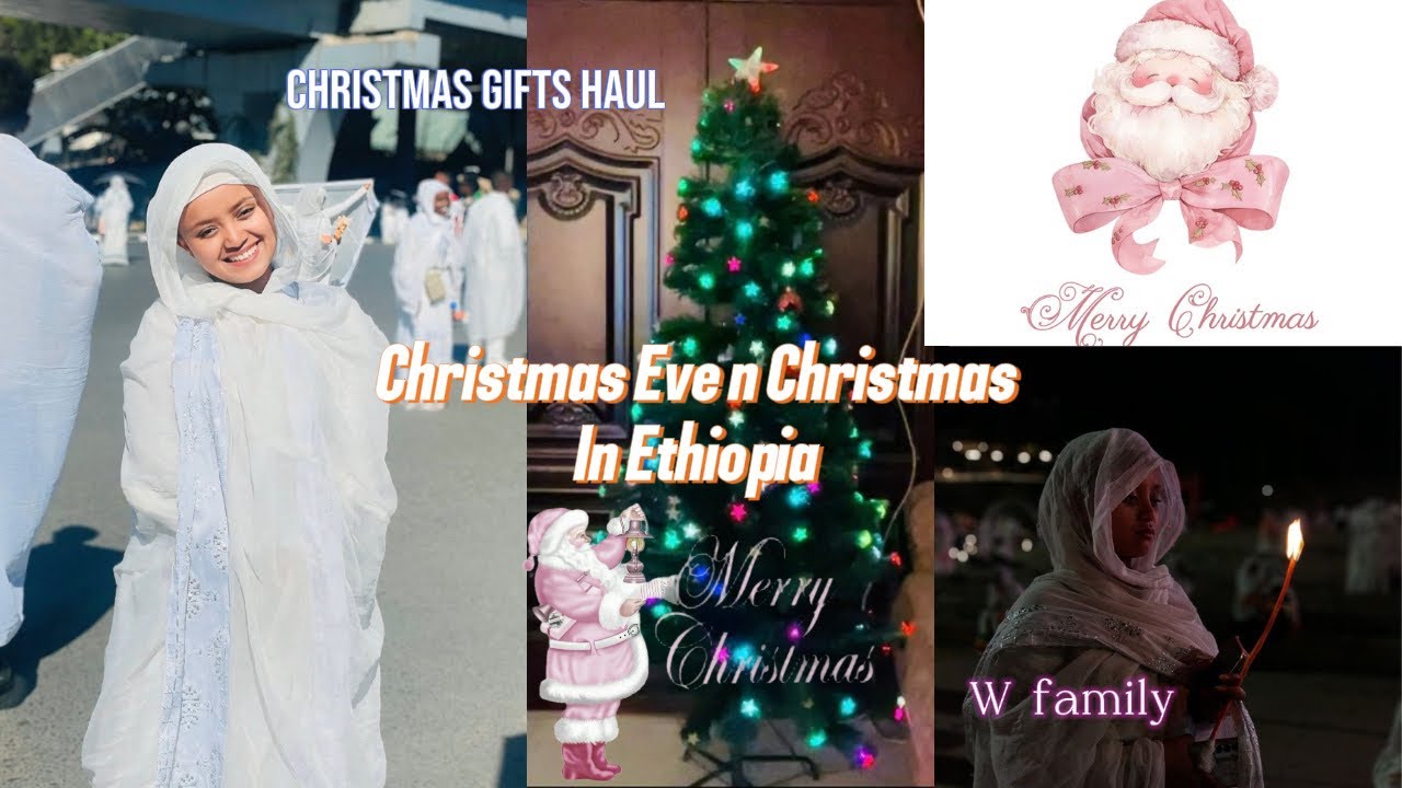 ገና vlog (አላፉት Christmas eve,Christmas gifts)
