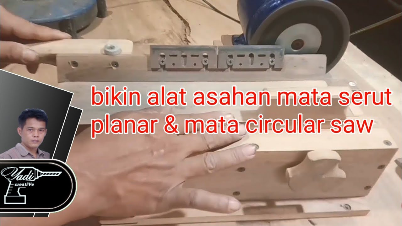 membuat asahan mata serut TCT planar dimamo dari pompa air