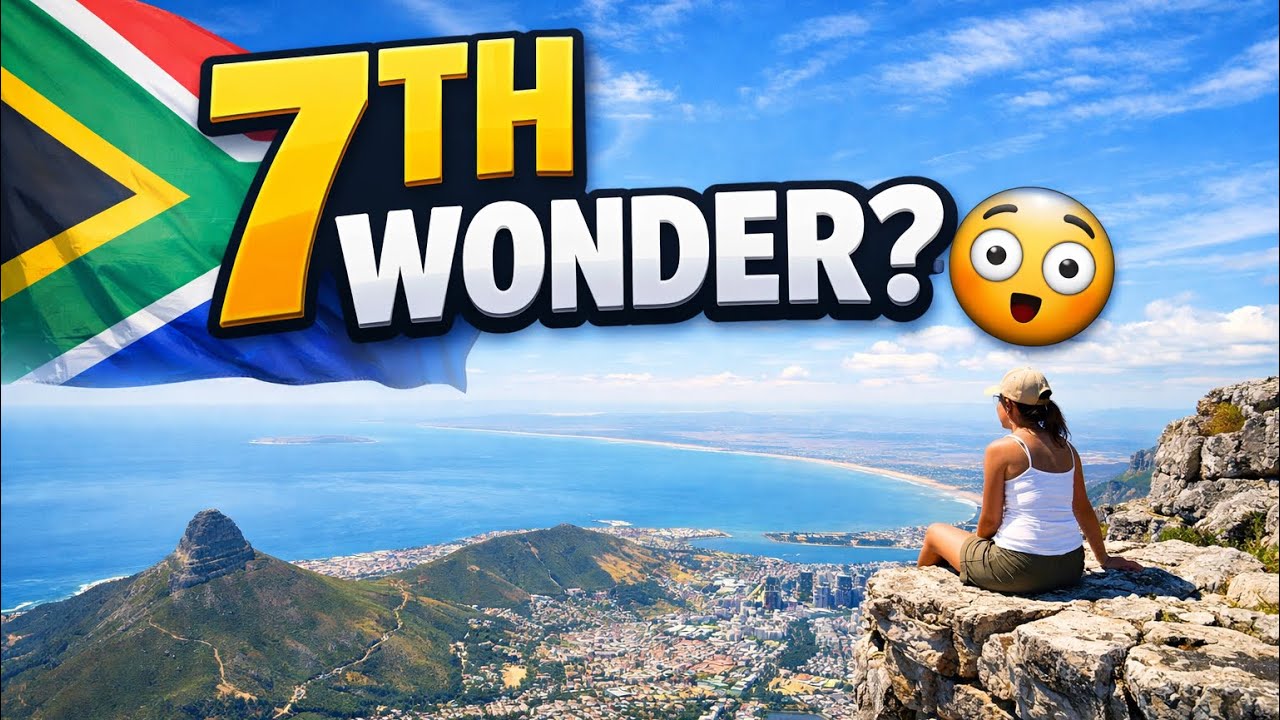 🔥 Table Mountain in 6 Minutes 😳 | South Africa’s Natural Wonder #TableMountain#CapeTown#SouthAfrica