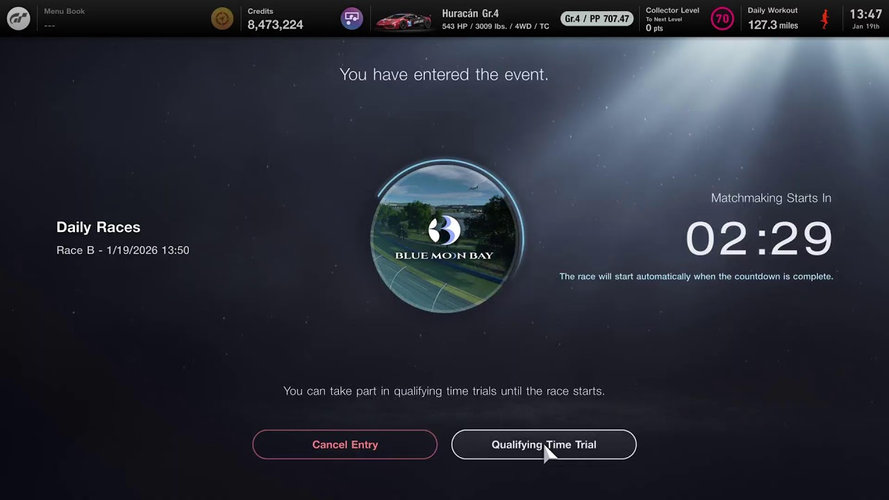 GT7 New Daily Races