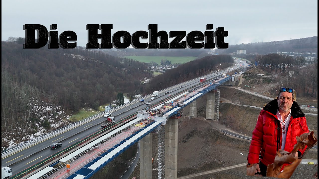Rahmedetalbrücke Nummer zwei, die HOCHZEIT, Teil 29