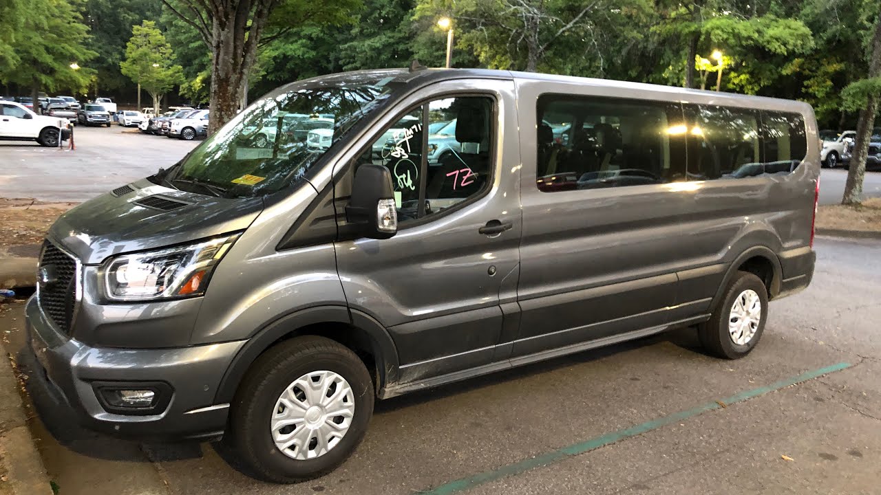 (Sold) NEW! 2023 Transit XLT Passenger 15 Seat 350 Low Roof - LOADED!