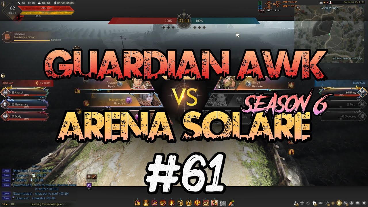 [Black Desert] Awakening Guardian PvP - Arena Solare Season 6 #61