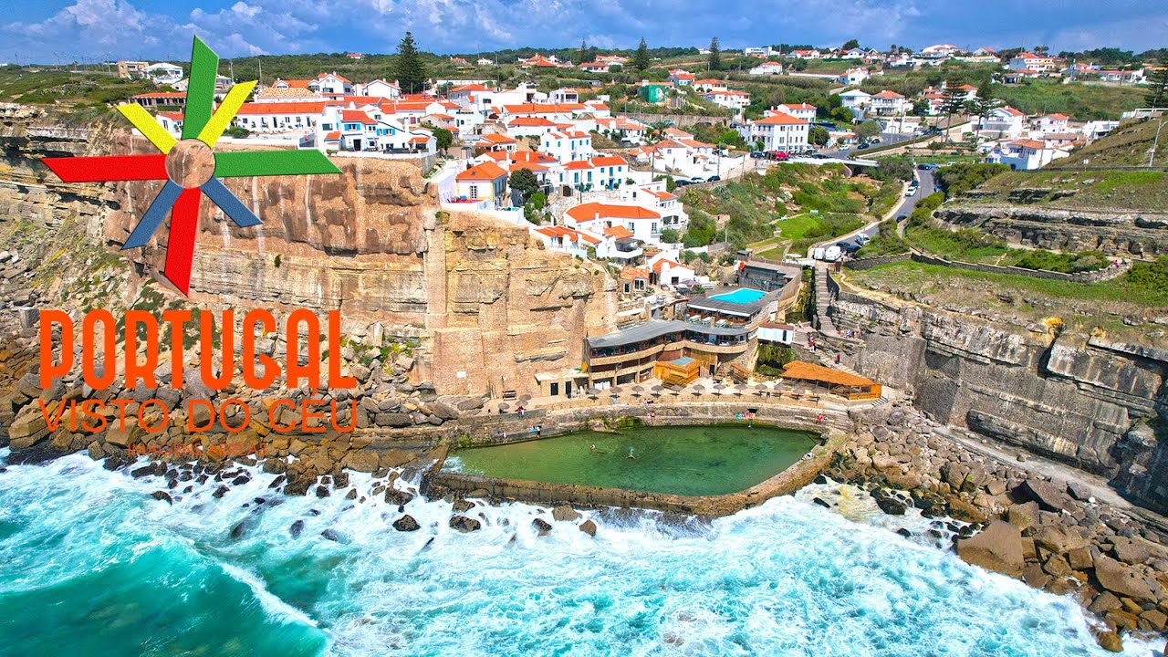Azenhas do Mar 🏖️ a aldeia de Sintra que é um postal ilustrado - Sintra - 4K Ultra HD