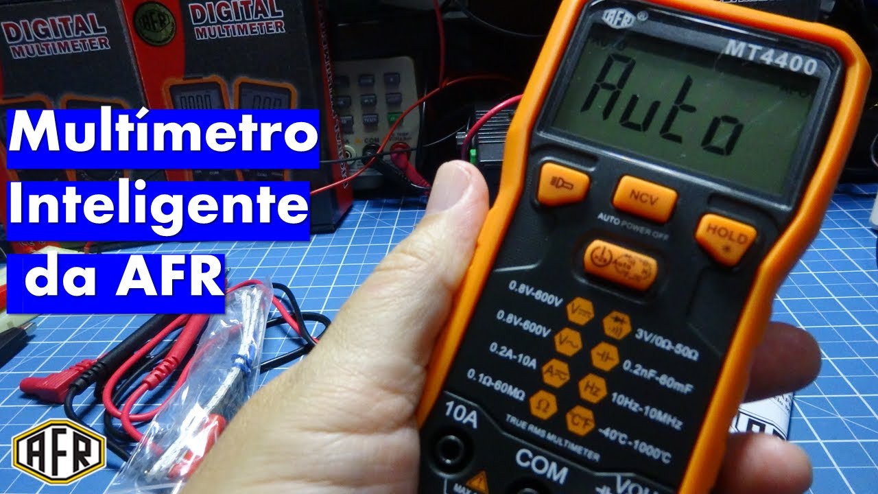 MT4400 - O mult&iacute;metro inteligente (Smart) da AFR