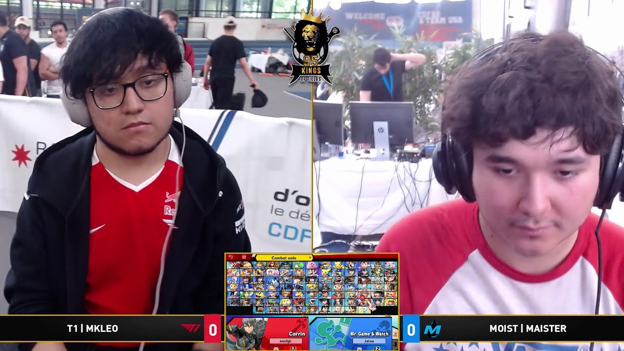 95 KOF 2 Winners Final - T1 | MkLeo (Corrin) Vs. Moist | Maister (Mr. Game & Watch)