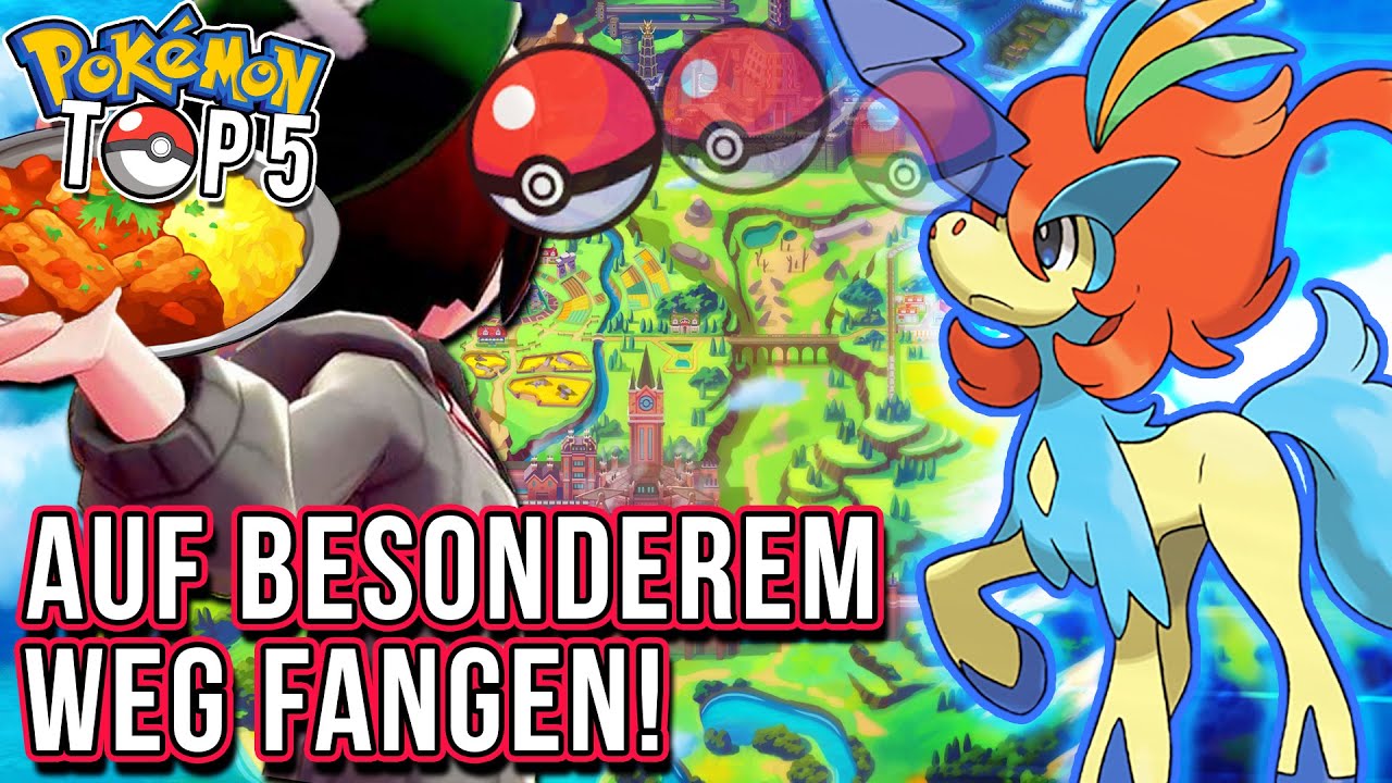 Top 5 legendäre und mysteriöse Pokemon mit BESONDEREN Fangmethoden!