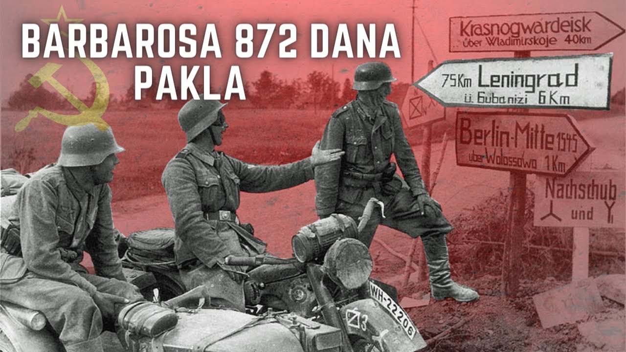 Operacija Barbarosa-Opsada Lenjingrada 872 dana pakla