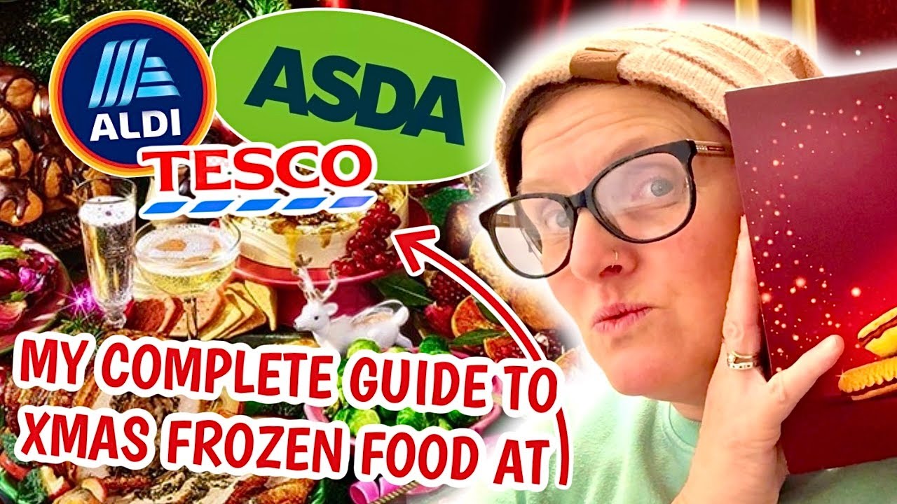 ** МОЙ ПОЛНЫЙ РУКОВОДСТВО ПО РОЖДЕСТВЕНСКИМ ЗАМОРОЖЕННЫМ ПРОДУКТАМ ** | ALDI, ASDA и TESCO Покупа...
