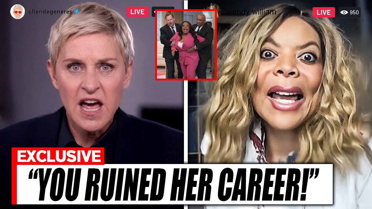 Ellen DeGeneres CONFRONTS Wendy Williams Over Sherri Shepherd Getting Fired!