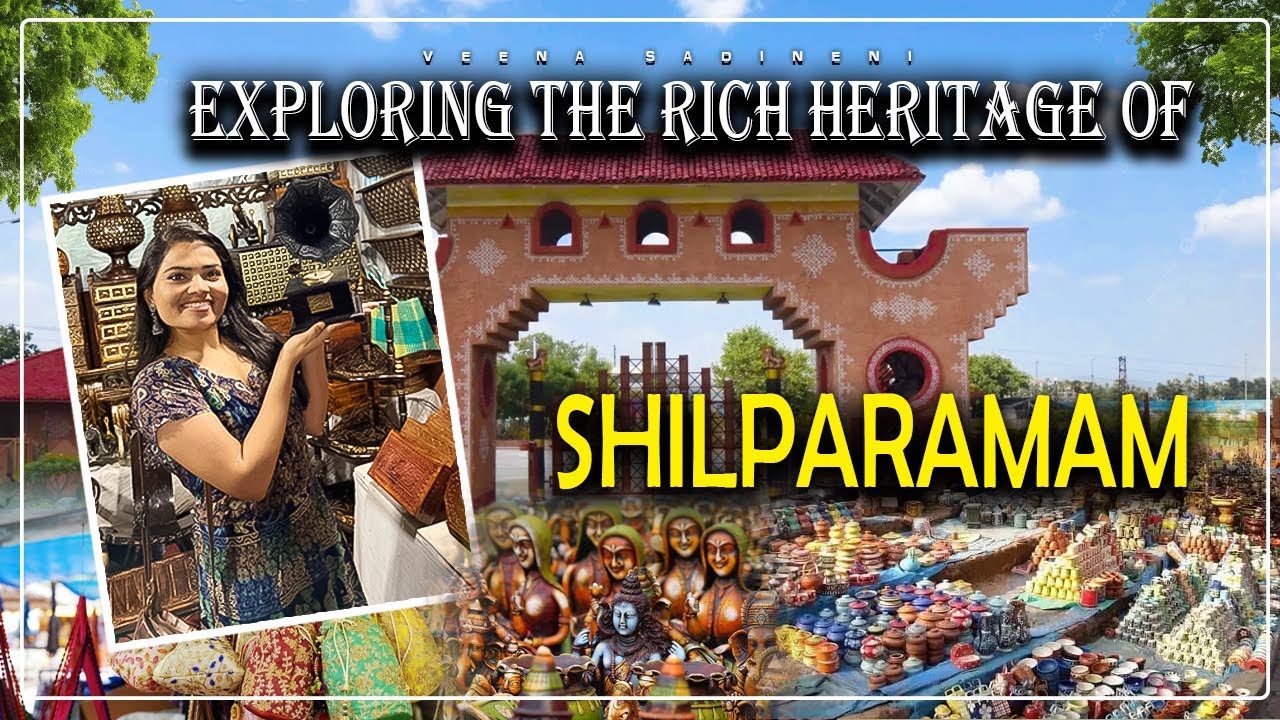 Shilparamam Arts and Crafts Village in Hyderabad | explore Hitech City | Veena sadineni