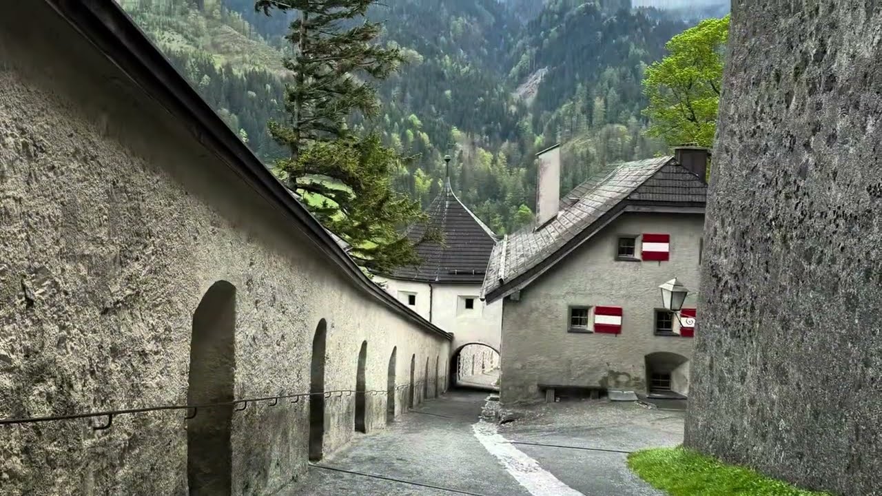 Magical place in Austria- Hohenwerfen Castle 