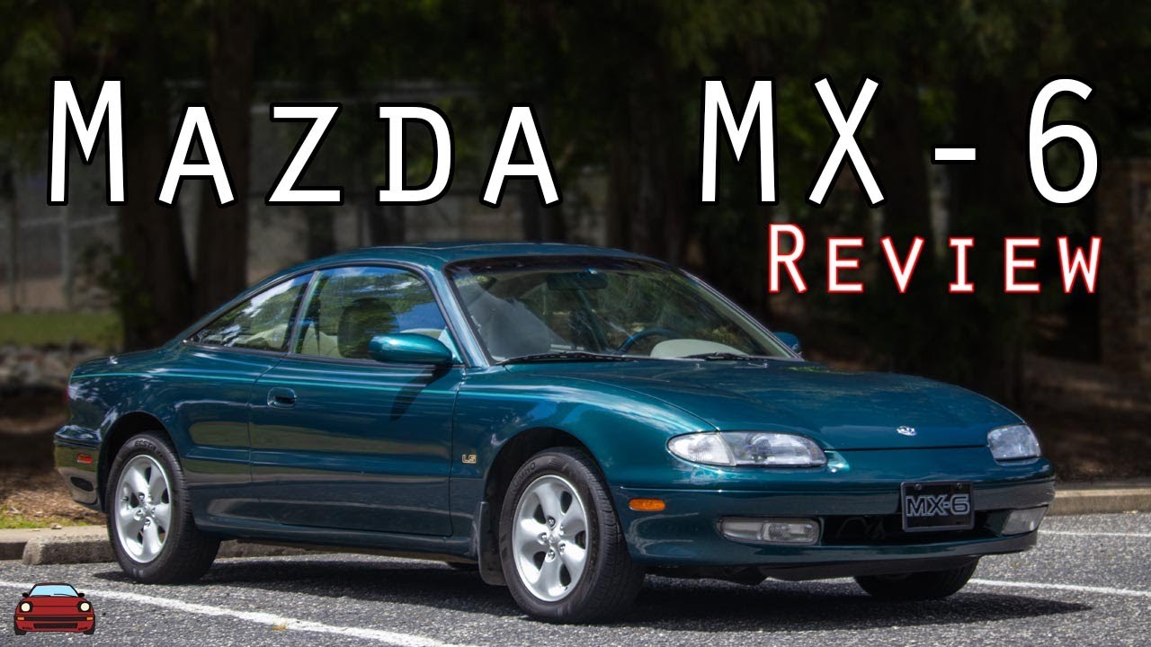 1993 Mazda MX-6 LS Review - A Sporty Coupe From The 90's With Only 18,000 MILES!