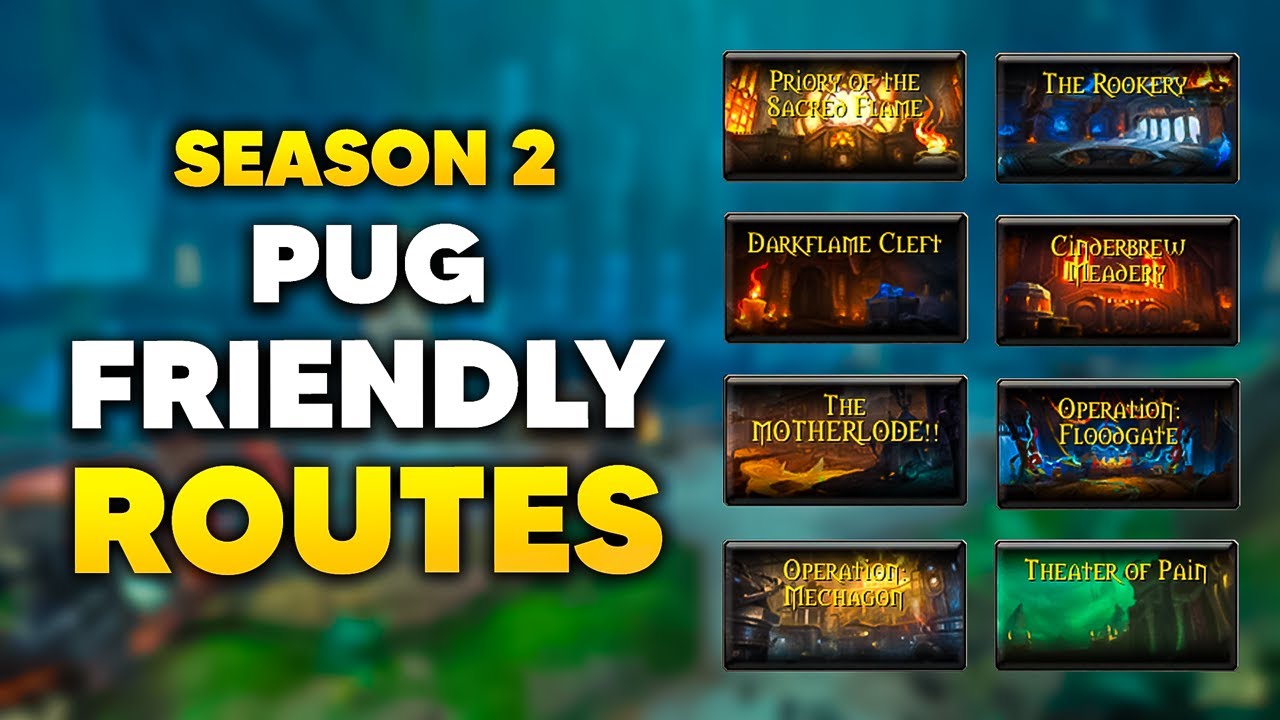 Simple PUG FRIENDLY M+ Routes for ALL S2 Dungeons | The War Within Season 2 KSM Guide