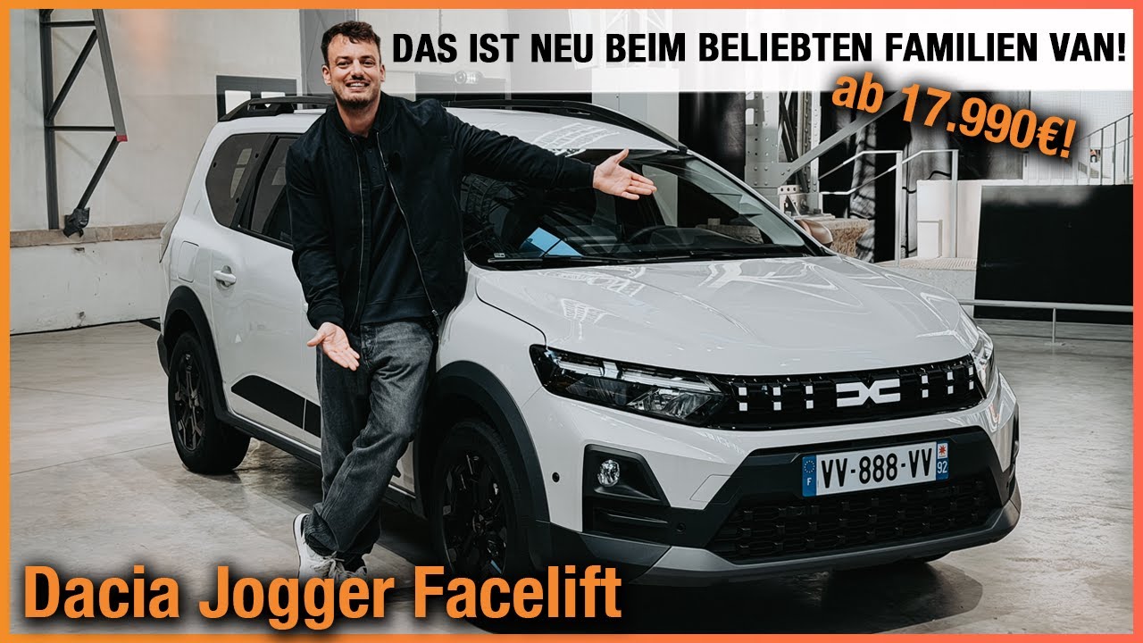 Dacia Jogger Facelift (2026) Das ist NEU beim beliebten Familien Van ab 17.990€! Test | Review | POV