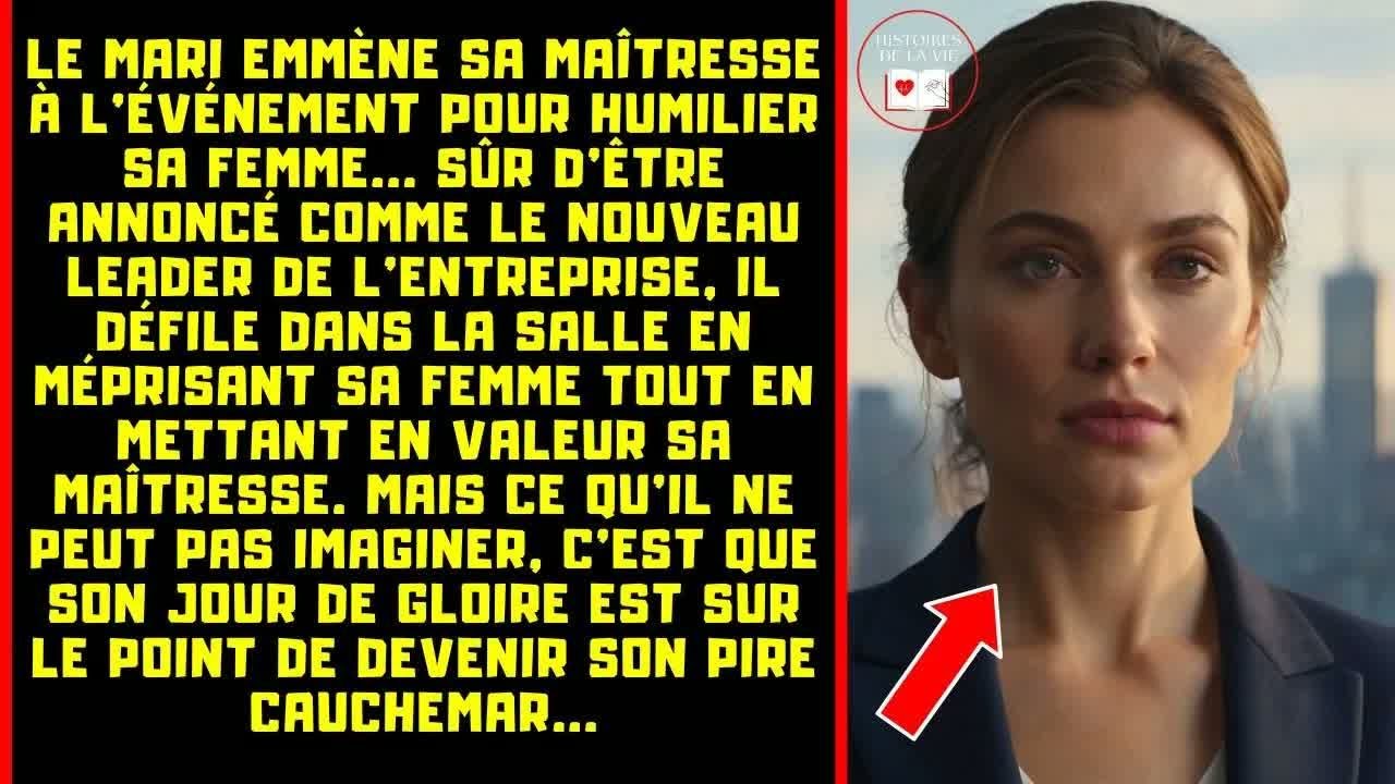 APRÈS AVOIR QUITTÉ SA FEMME POUR SA MAÎTRESSE, IL A ÉTÉ HONTEUSEMENT HUMILIÉ DEVANT TOUT LE MONDE...