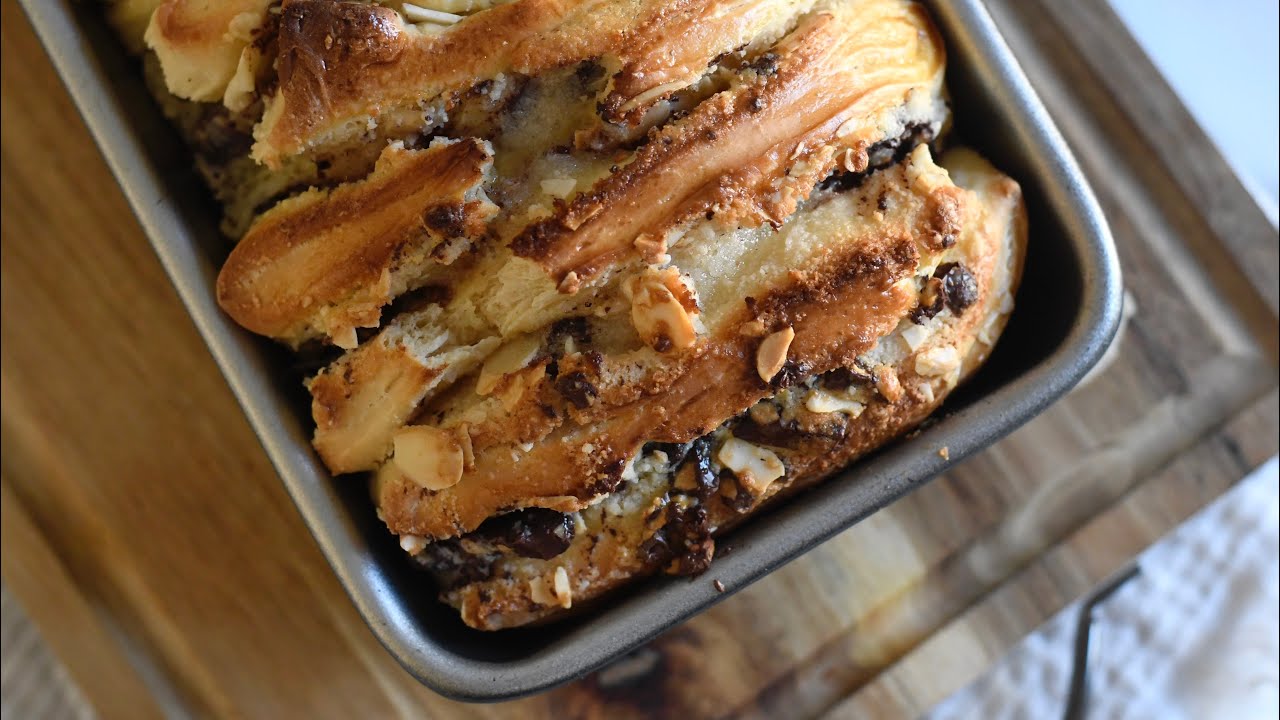 Chocolate-Almond Pull Apart Bread