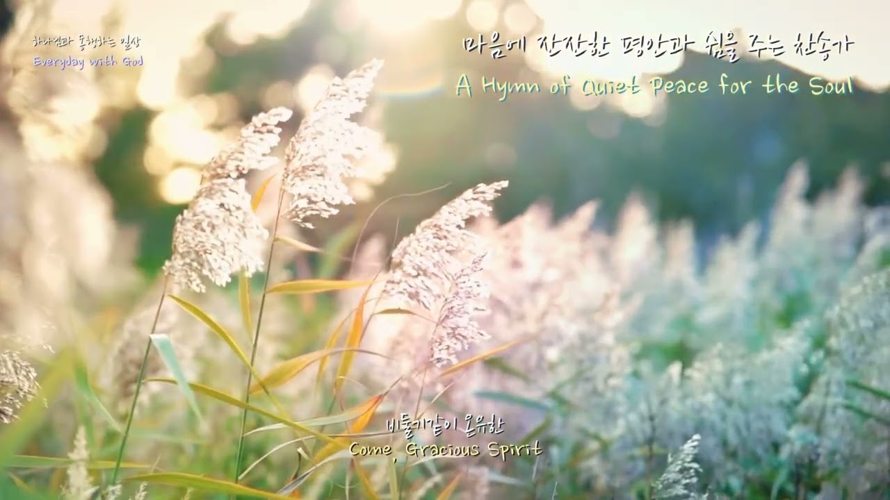 마음에 잔잔한 평안과 쉼을 주는 찬송가 피아노ㅣ묵상 찬양ㅣ깊은 기도ㅣ하나님의 평안과 위로가 필요한 이에게