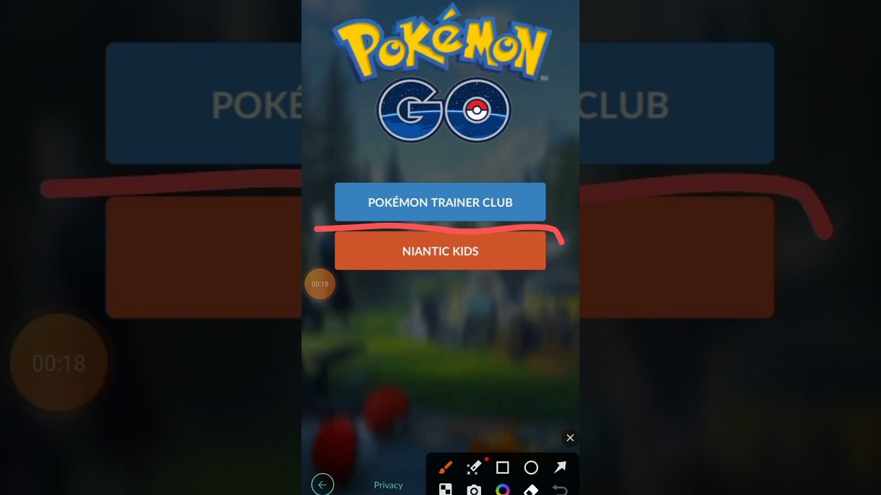How to login in Pokemon Go #pokemongo#short @Hindistories00110