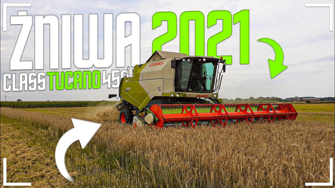 🔥Żniwa z Claasą🔥Claas Tucano 450 w Akcji🔥🌾Pszenżyto pod Kose🌾