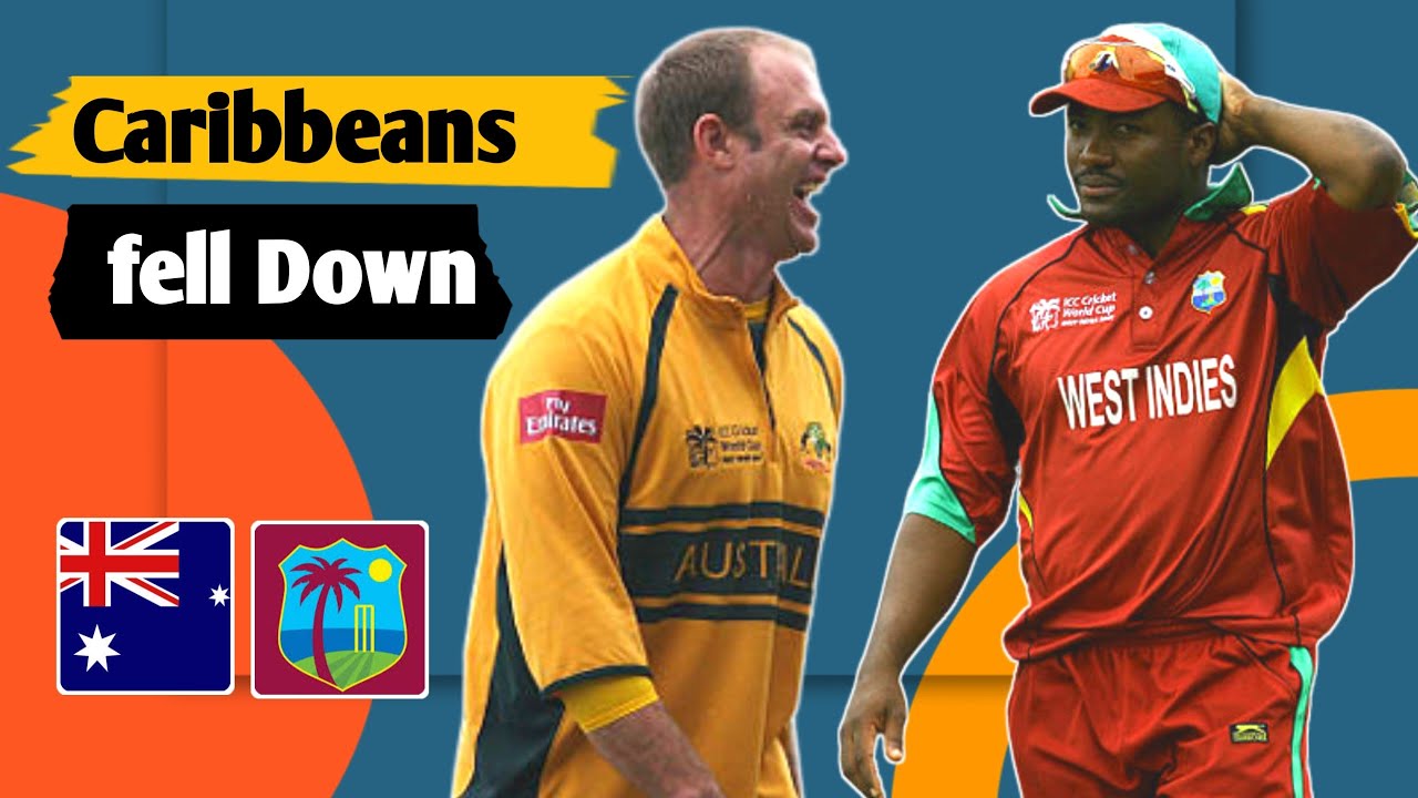 Australia stun caribbeans in a world cup match |