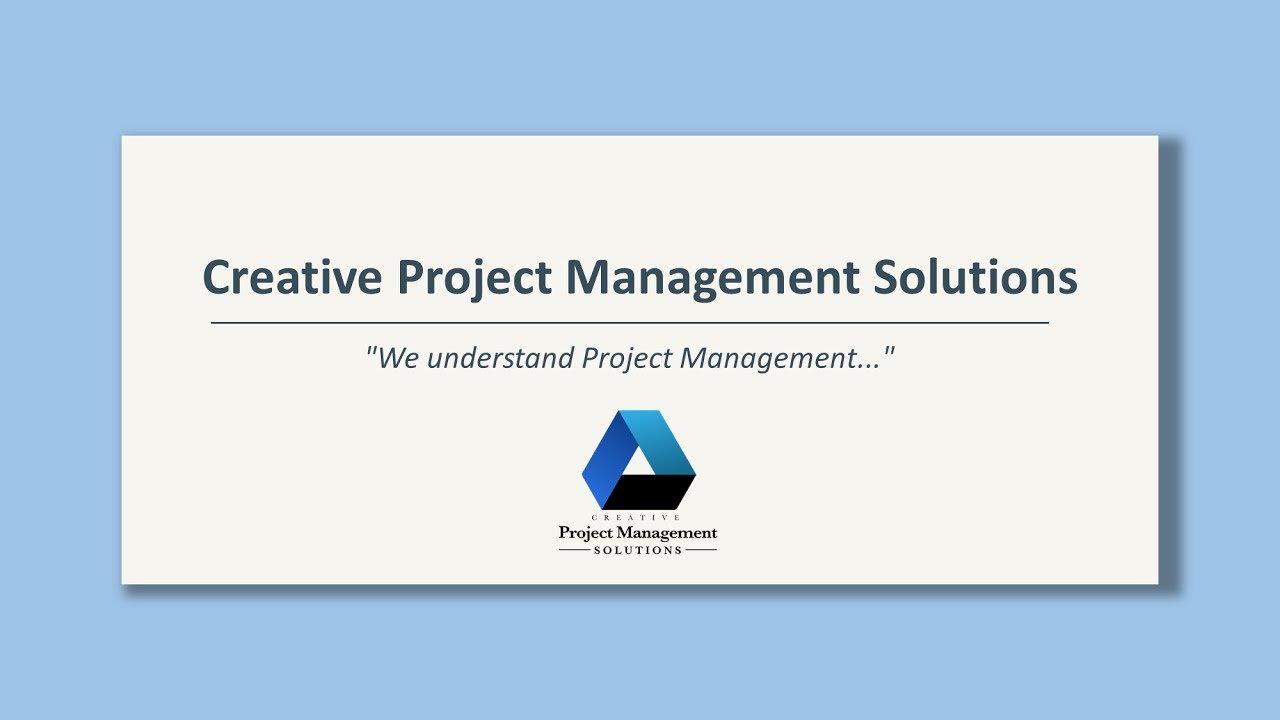 Creative Project Management Solutions | Transform Projects into Business Value
