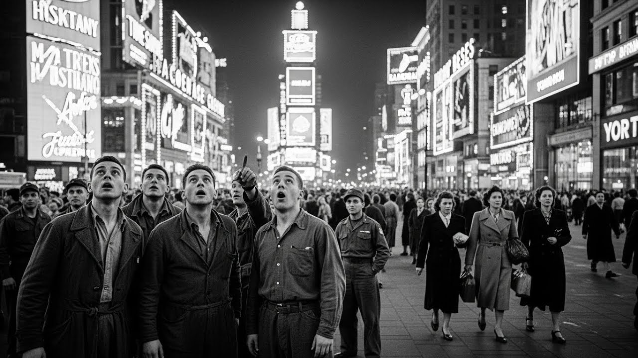 Nazi POWs in New York Were Taken to Times Square — They Couldn't Believe the Lights Were Real
