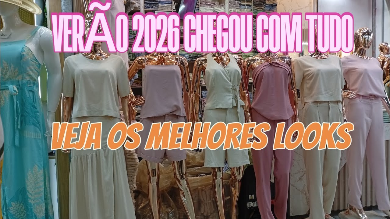 TOUR DE COMPRAS👗O QUE VAI BOMBAR NO VER&Atilde;O 2026#br&aacute;s#modafeminina #atacado #bol&iacute;via#ver&atilde;o2026