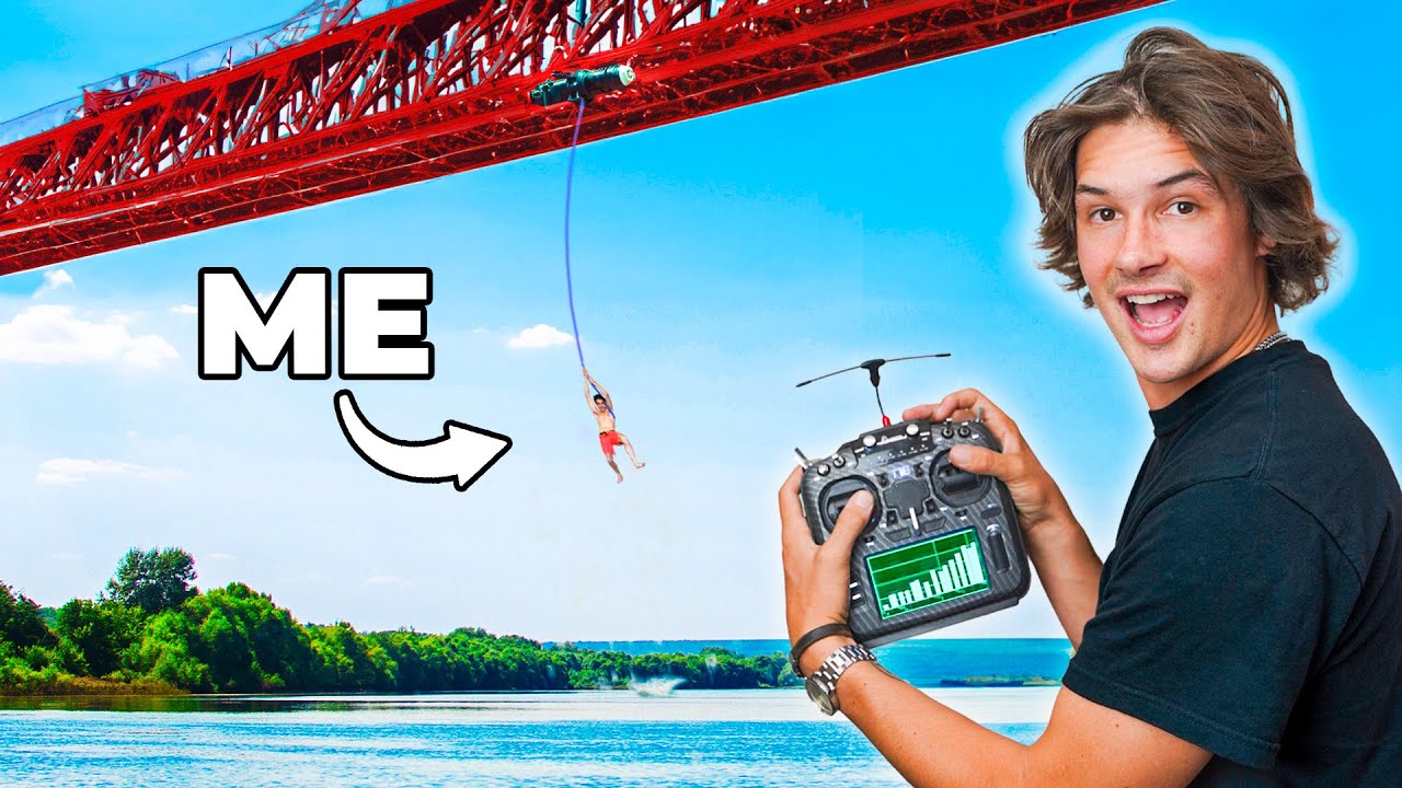 We Made An ELECTRIC POWERED Ropeswing