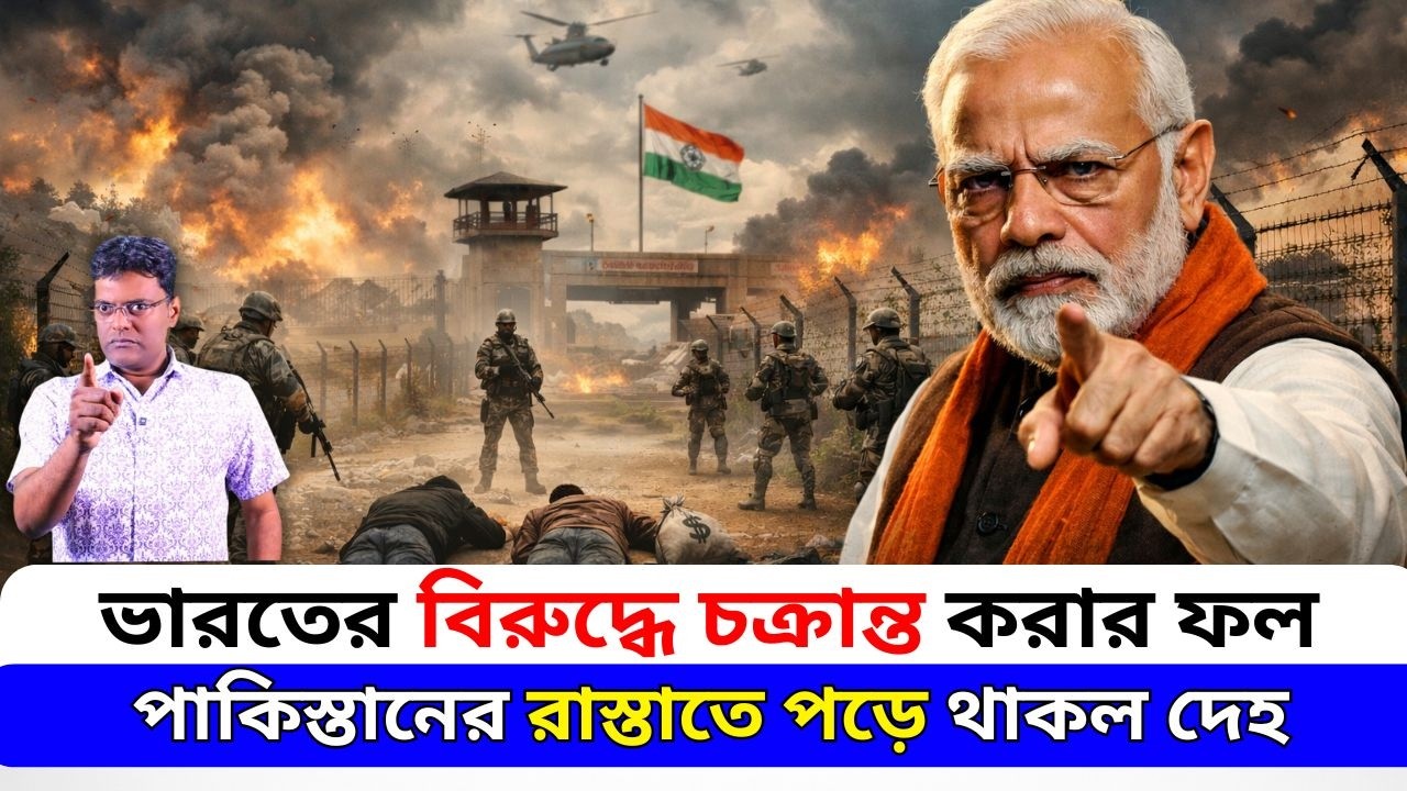 ভারতের ওয়ান্টেড জঙ্গির দেহ পাকিস্তানের রাস্তায়।The result against India। santanu roy