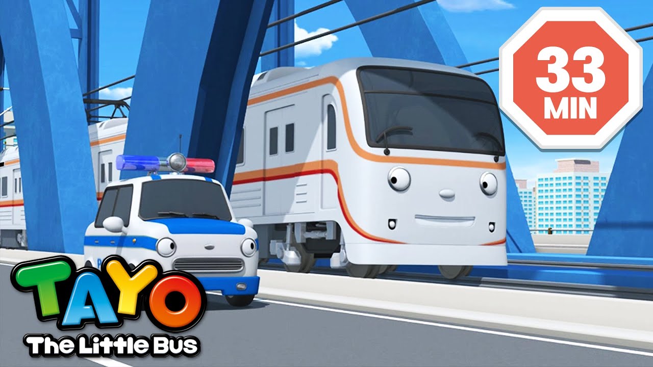 Wo fährt der Zug hin? l Tayo Bus Deutsch Highlight folge l Tayo der Kleine Bus