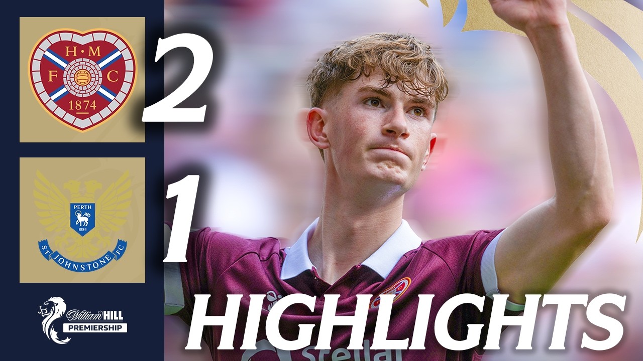 Hearts 2-1 St. Johnstone | HIGHLIGHTS | William Hill Premiership