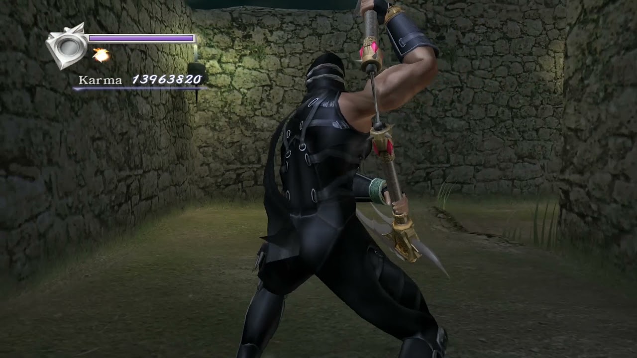 NGB - Master Ninja - No Ninpo No Damage Run- CH.14-  Player: Burning Leaf