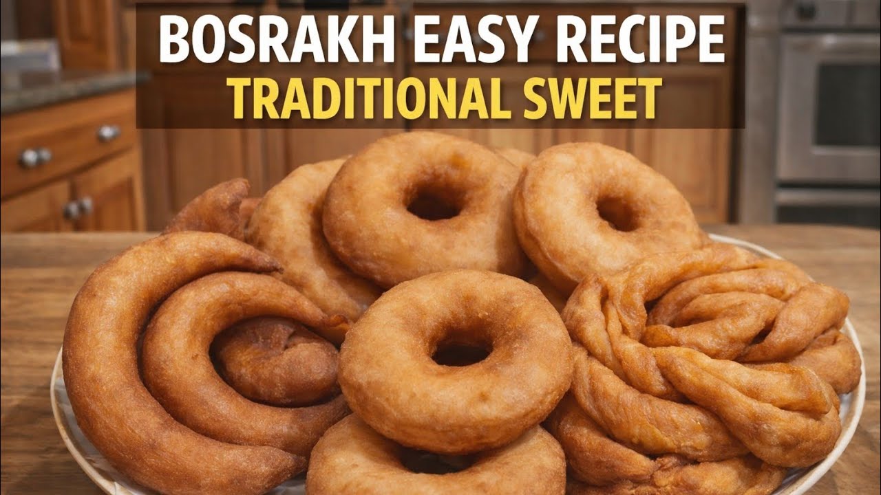 How to Make Bosrakh at Home | Crispy Winter Snack Recipe | Fatima cooking and eat 
