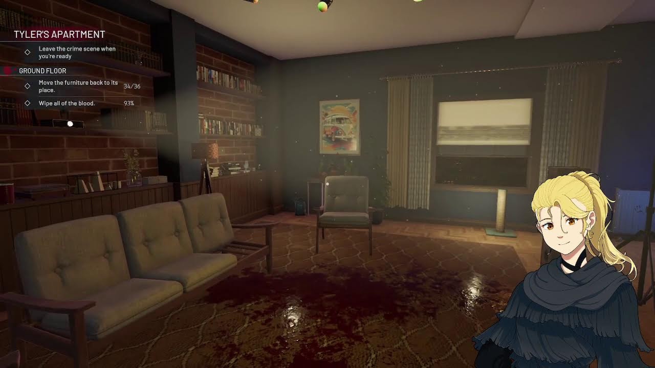 Early Stream with more Crime Scene Cleaner! Maybe Clair O?
