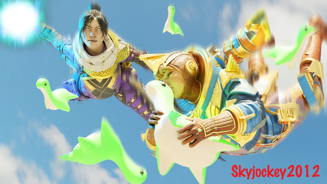 All skydive emotes in Apex legends