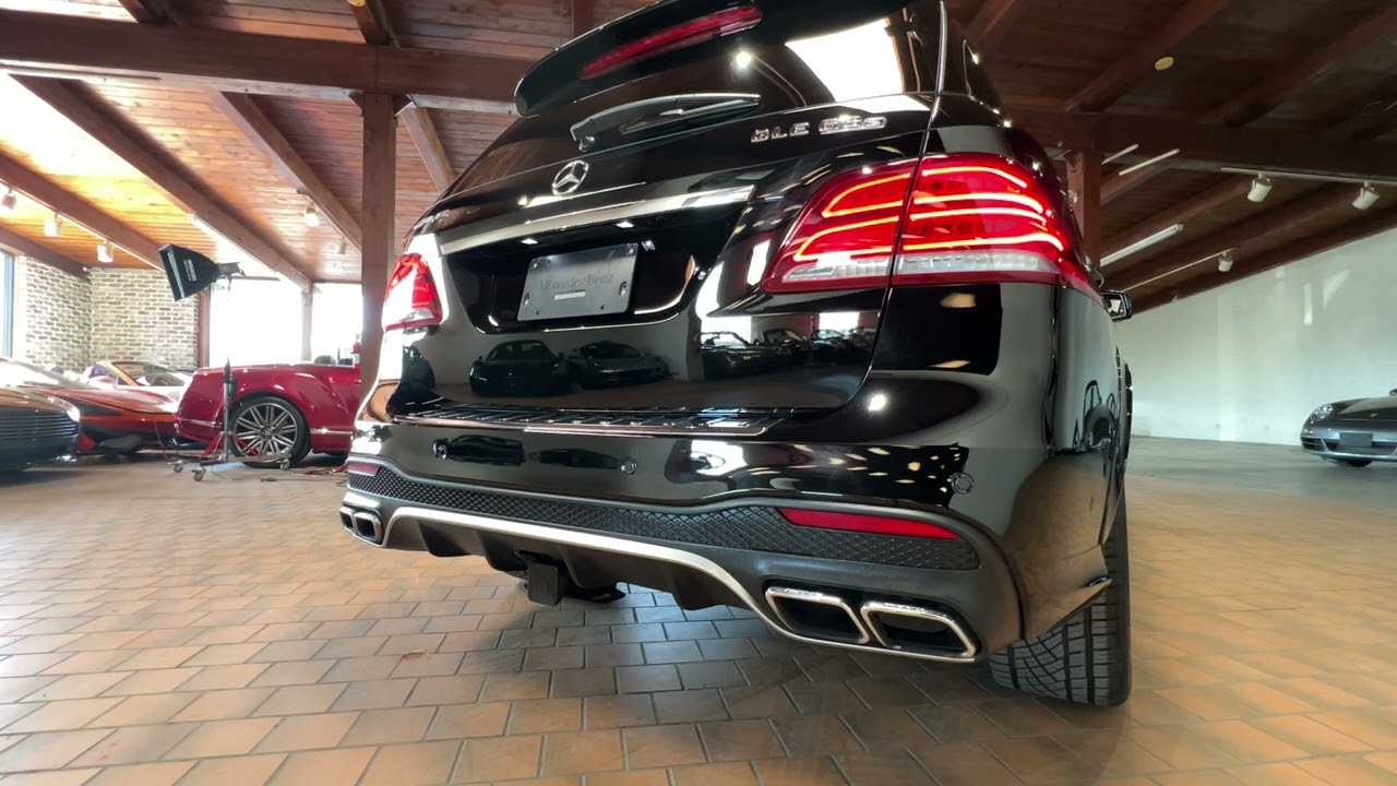 2016 Mercedes-Benz GLE63S AMG [COLD START]