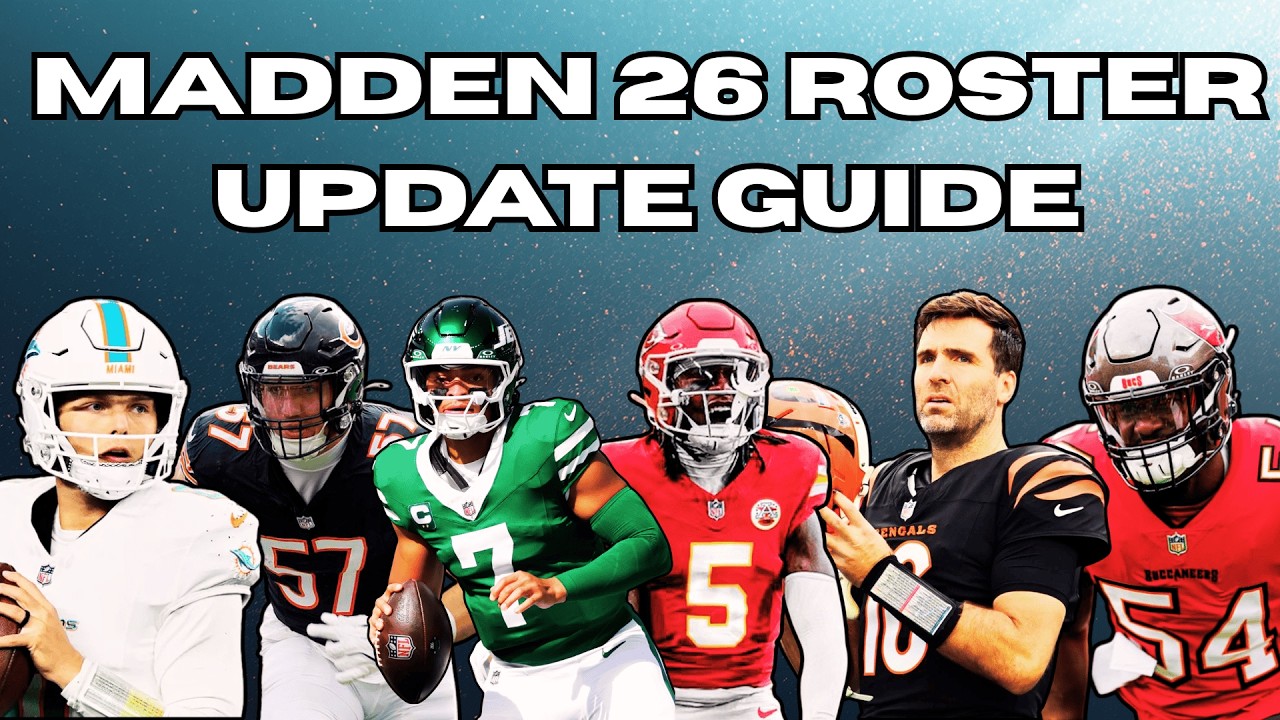 Руководство по обновлению состава команды в Madden 26
