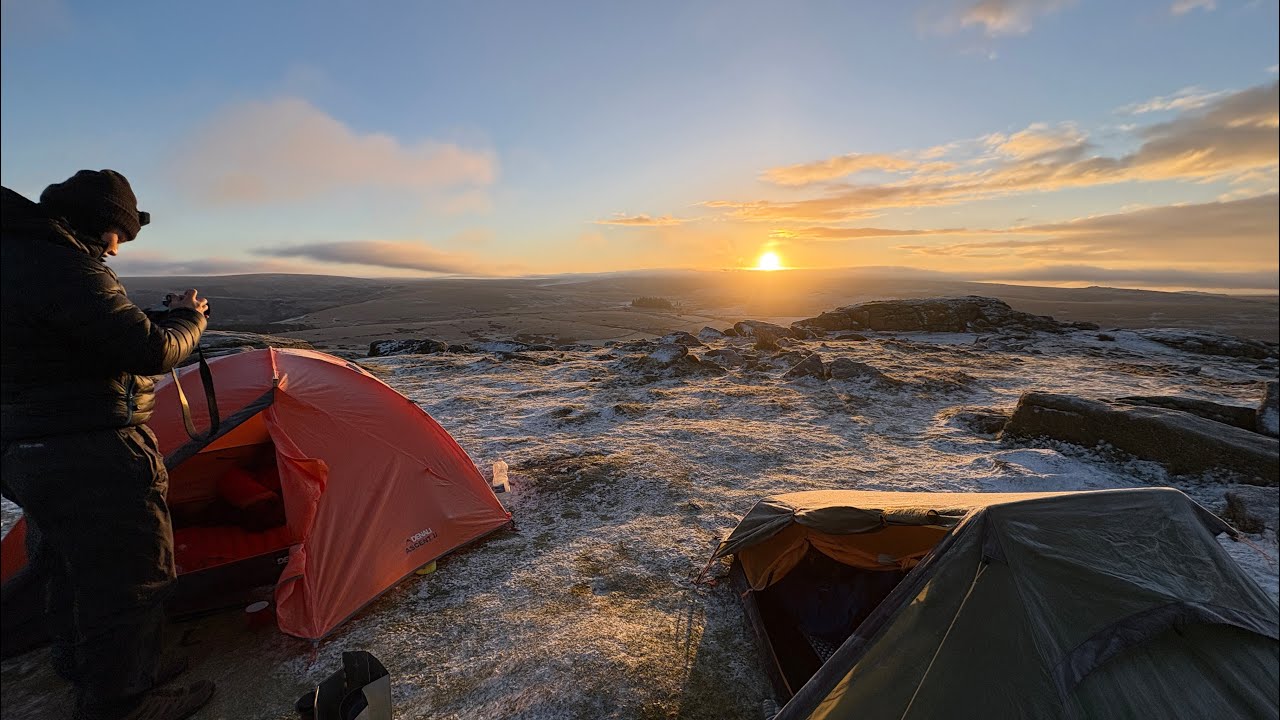 Wild Camping in the SNOW! ❄️ | Winter Camp on Dartmoor