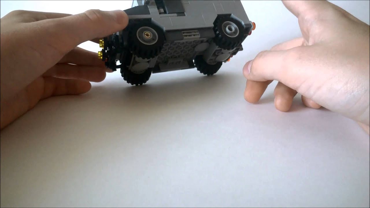 Самоделка gaz tiger lego/газ тигр из лего