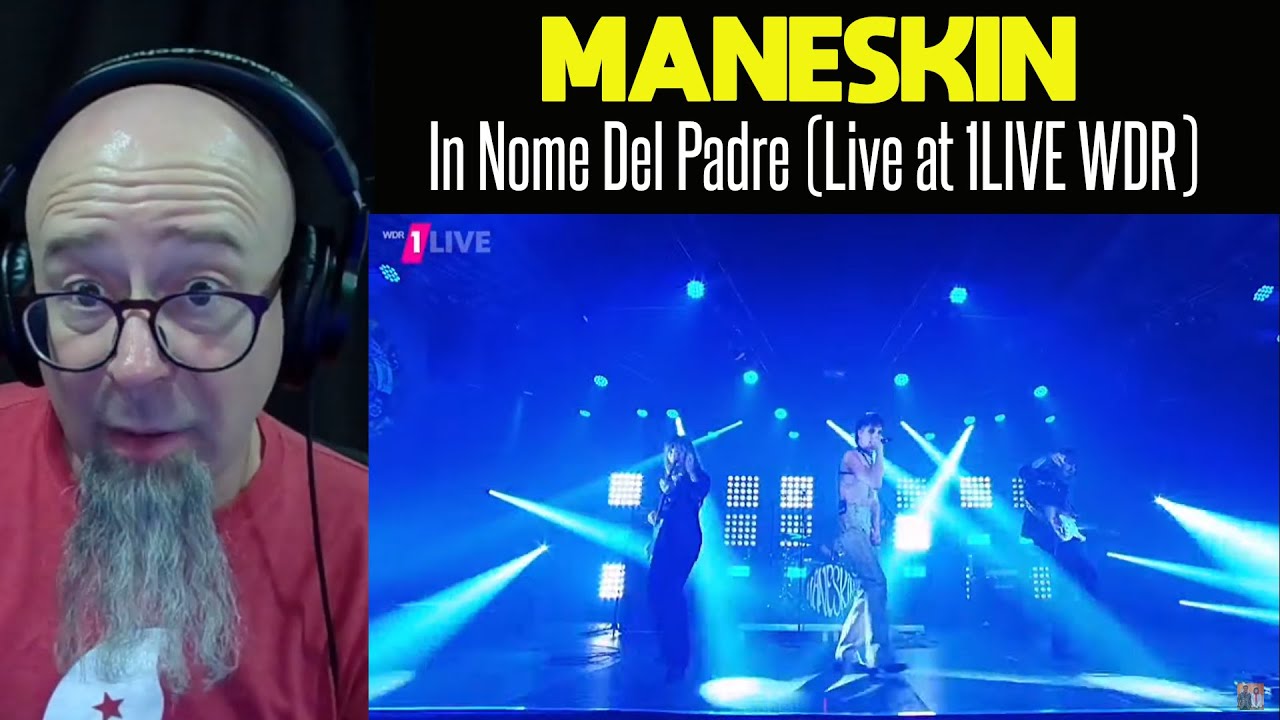 Måneskin - In Nome Del Padre (Live at 1LIVE WDR, 11 08 2021) Reaction