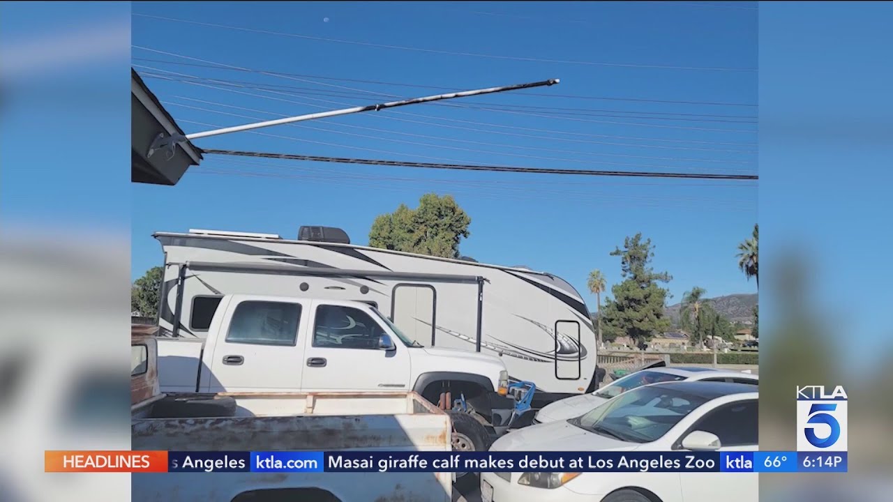 American flag burned at La Verne home