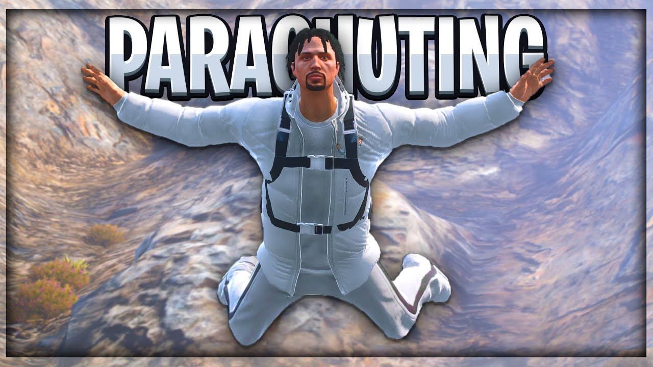 PARACHUTING FROM STORE ROBBERYS IN GTA 5 RP