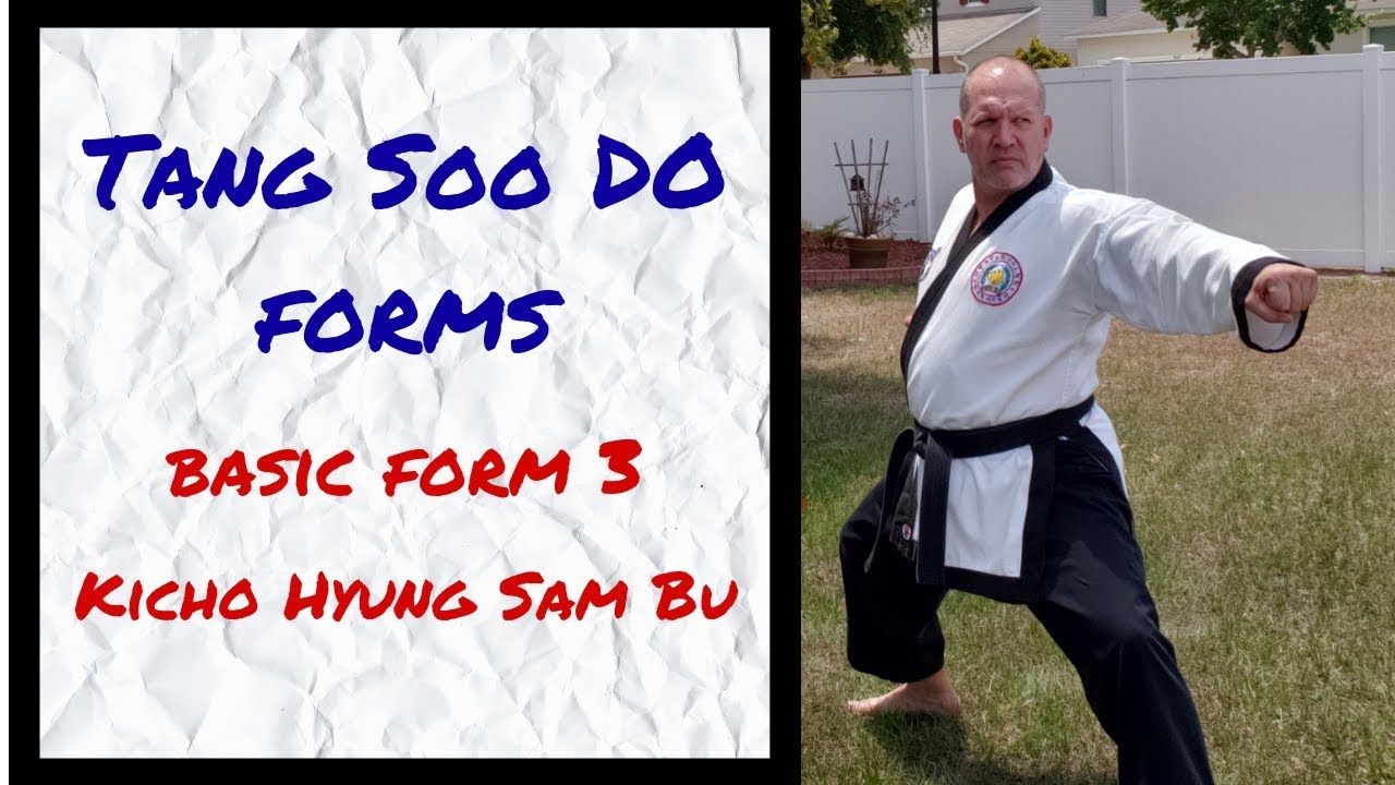 Tang Soo Do Form 3 Kicho Hyung Sam Bu