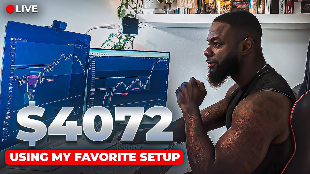 РЕАЛЬНАЯ ТОРГОВЛЯ XAUUSD: +$4072 с использованием моей любимой стратегии (без лишних слов)