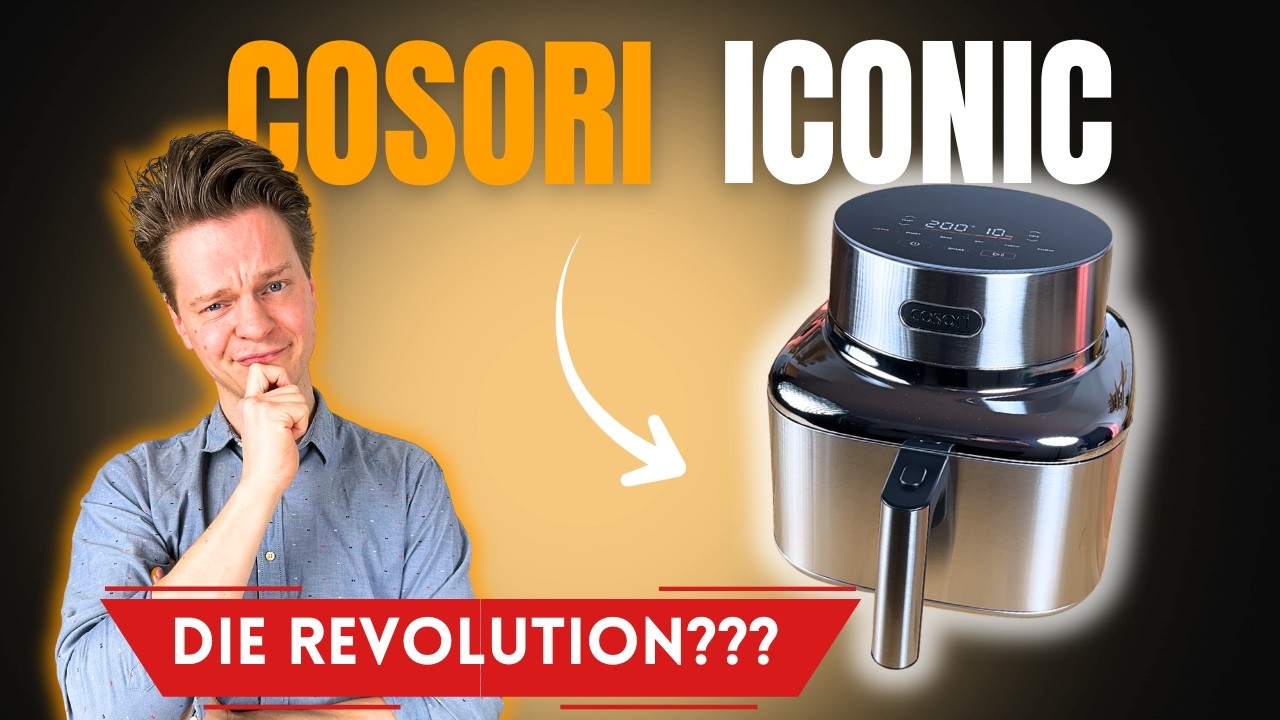 Cosori Iconic Airfryer Test - PFAS-frei & Edelstahl