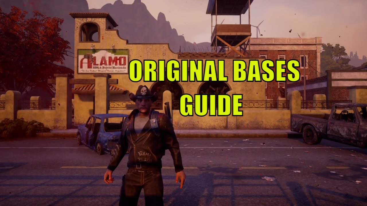 Trumbull Valley - Original Bases Guide - State Of Decay 2