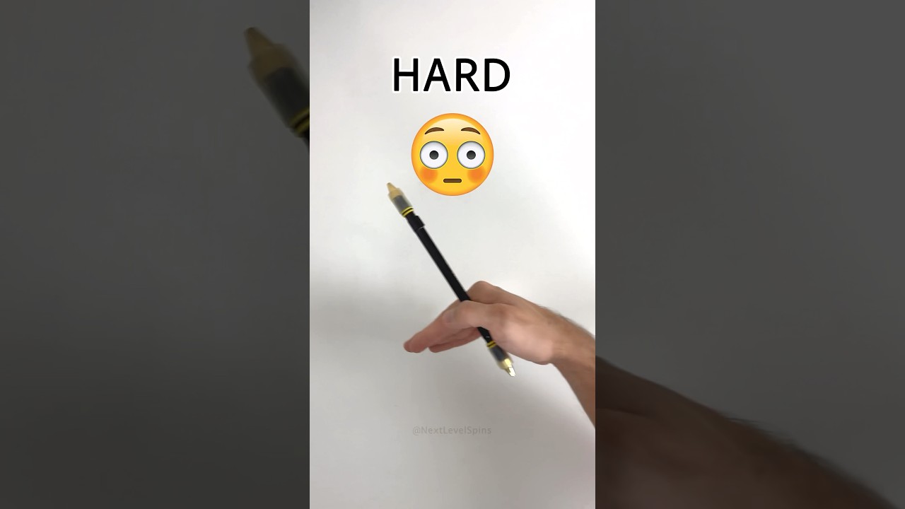 Pen Spinning Tutorial - HARD 😳