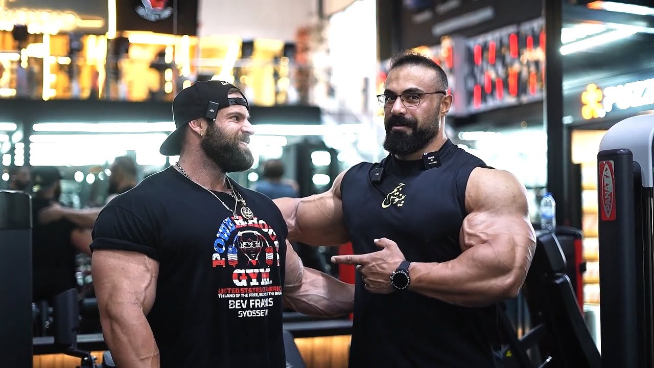 Behrouz Tabani & Mike Sommerfeld Shoulder + Arm Workout #behrouztabani #mrolympia