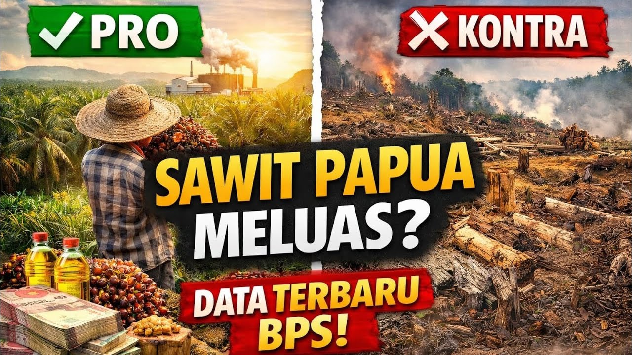 Kenapa Sawit di Papua Terus Meluas? Data Terbaru BPS Ungkap Faktanya